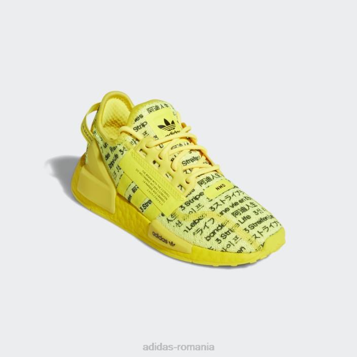 Adidas pantofi galbeni nmd-r1 v2 copii galben/negru 2JBN11507