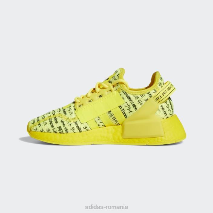 Adidas pantofi galbeni nmd-r1 v2 copii galben/negru 2JBN11507