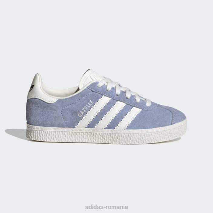 Adidas pantofi gazelle albastru zori copii albastru zori/alb/negru 2JBN18026