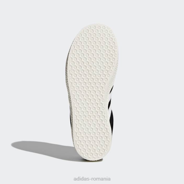 Adidas pantofi gazelle aurii metalic copii negru/alb/auriu metalic 2JBN11078