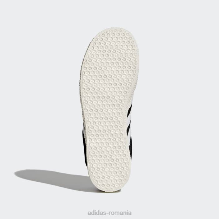 Adidas pantofi gazelle încălțăminte albă copii negru/alb încălțăminte/auriu 2JBN17616