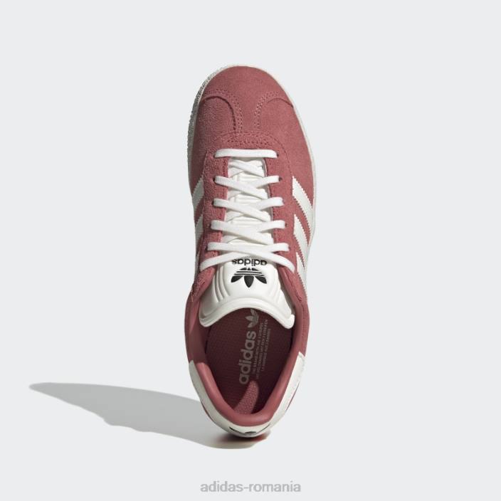 Adidas pantofi gazelle roșii copii roșu/alb/negru 2JBN18223