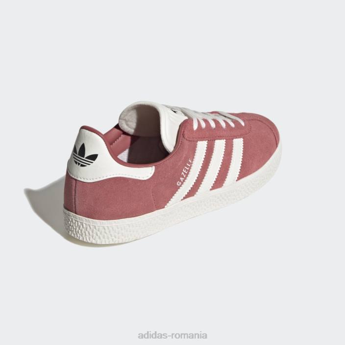 Adidas pantofi gazelle roșii copii roșu/alb/negru 2JBN18223