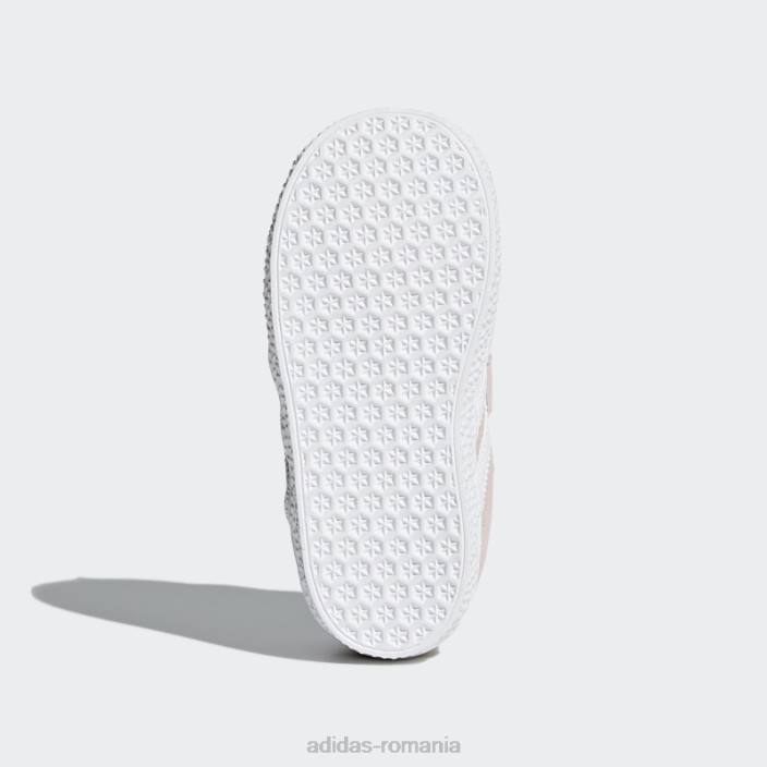 Adidas pantofi gazelle roz gheață copii roz ca gheață/alb 2JBN12048