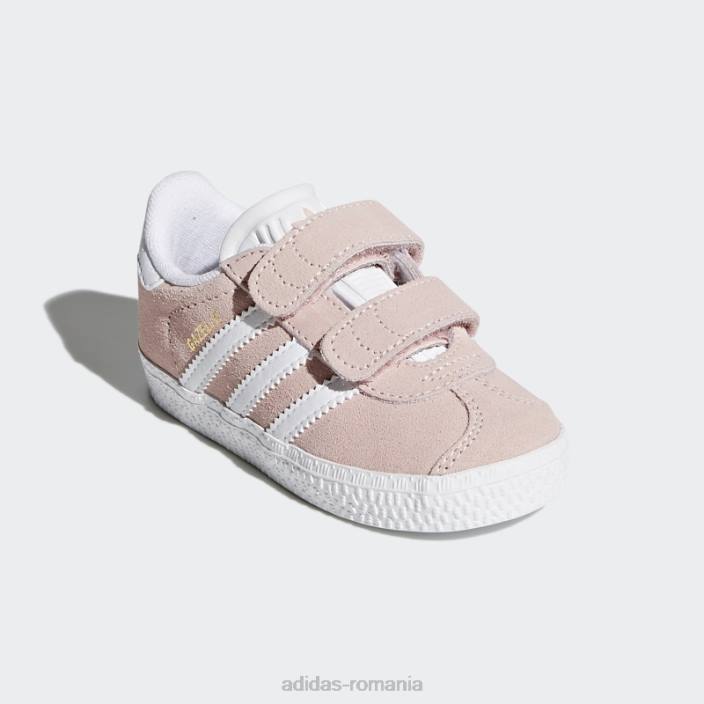 Adidas pantofi gazelle roz gheață copii roz ca gheață/alb 2JBN12048