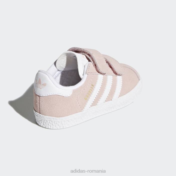 Adidas pantofi gazelle roz gheață copii roz ca gheață/alb 2JBN12048