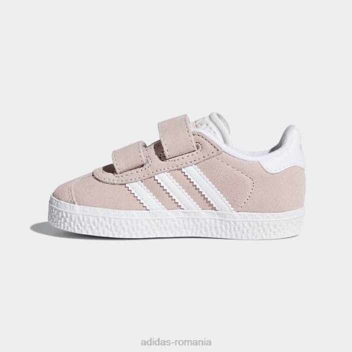 Adidas pantofi gazelle roz gheață copii roz ca gheață/alb 2JBN12048