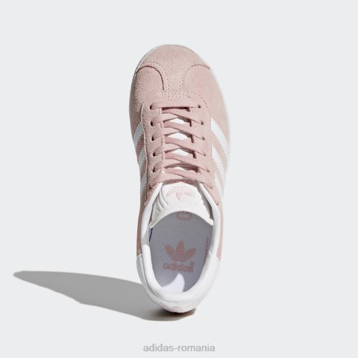 Adidas pantofi gazelle roz gheață copii roz gheață/alb/auriu metalic 2JBN12049