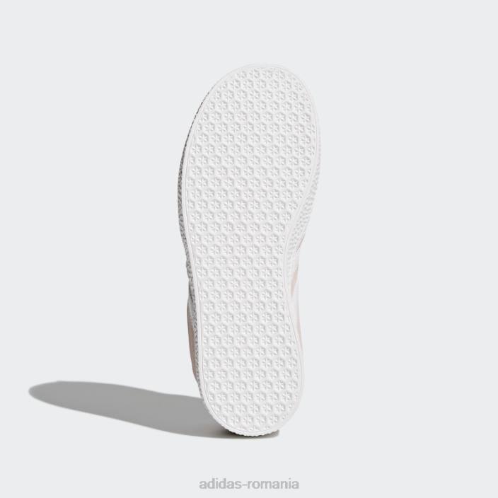 Adidas pantofi gazelle roz gheață copii roz gheață/alb/auriu metalic 2JBN12049