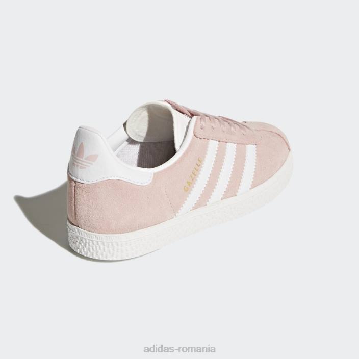 Adidas pantofi gazelle roz gheață copii roz gheață/alb/auriu metalic 2JBN12049