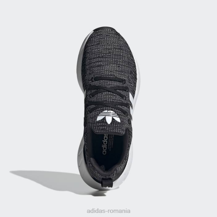 Adidas pantofi gri hot swift run 22 copii negru/alb/gri 2JBN11143