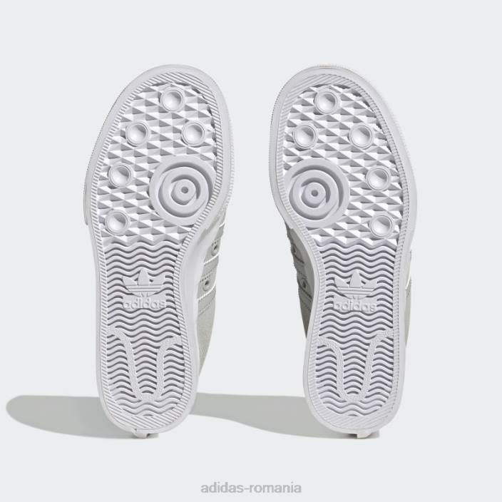 Adidas pantofi gri nizza platformă adidas copii gri/alb 2JBN17859