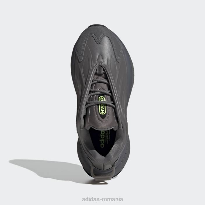 Adidas pantofi gri ozrah copii gri/negru/verde 2JBN18184