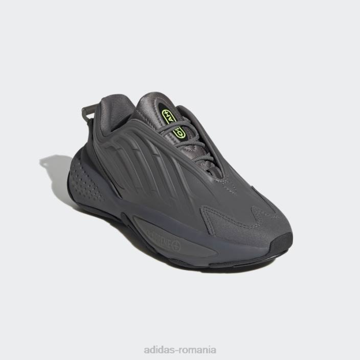 Adidas pantofi gri ozrah copii gri/negru/verde 2JBN18184