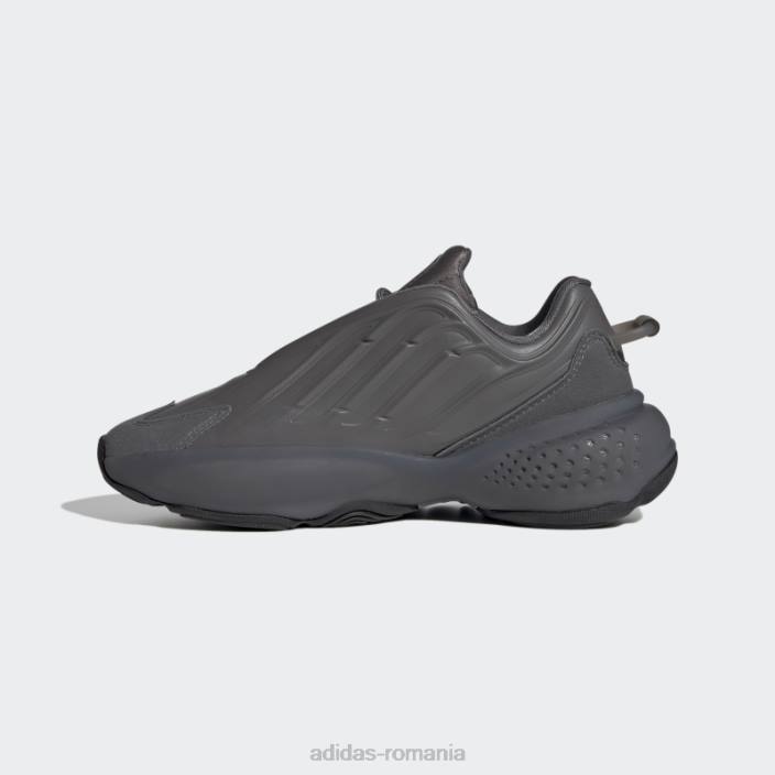 Adidas pantofi gri ozrah copii gri/negru/verde 2JBN18184