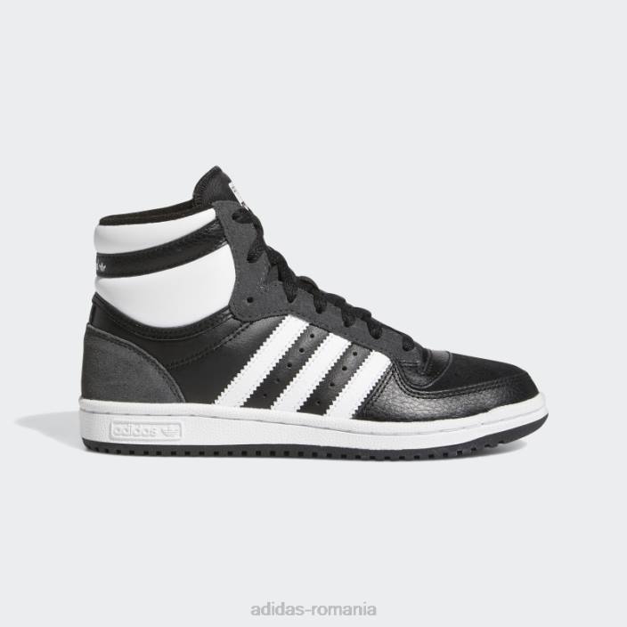 Adidas pantofi gri top ten rb fierbinți copii negru/alb/gri 2JBN11205