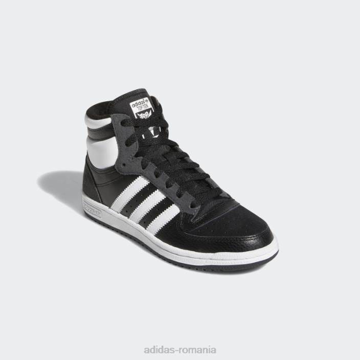 Adidas pantofi gri top ten rb fierbinți copii negru/alb/gri 2JBN11205
