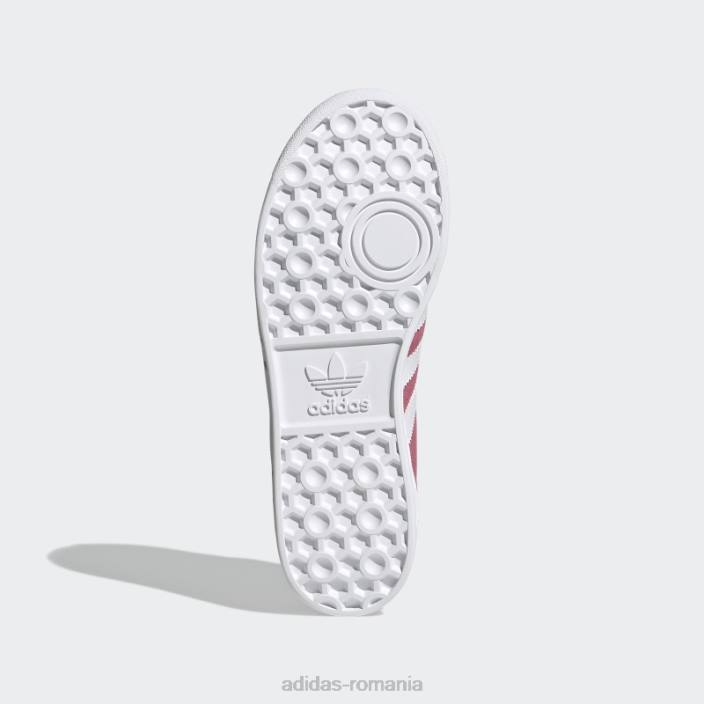 Adidas pantofi hamburg nuanță trandafir adidas copii ton trandafir/alb 2JBN18264
