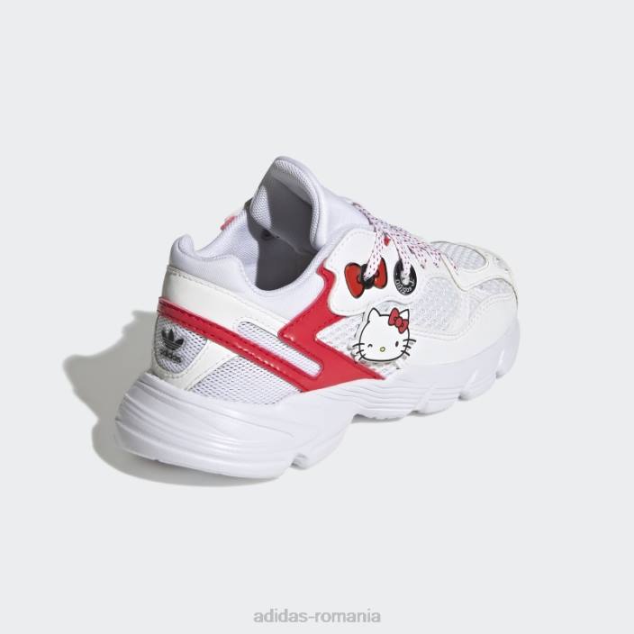 Adidas pantofi hello kitty astir alb adidas copii alb/rosu/negru 2JBN17802