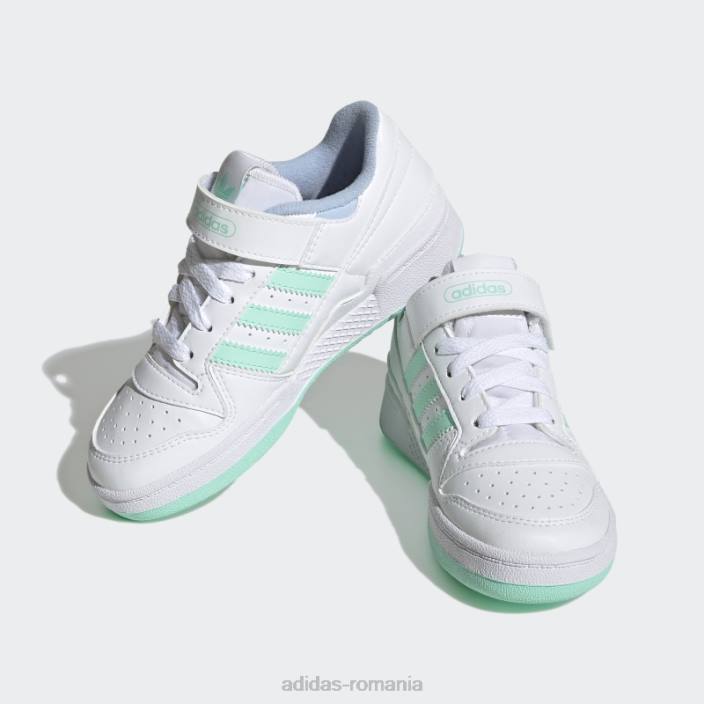 Adidas pantofi joase forum albastru alba copii zori alb/verde/albastru 2JBN17873