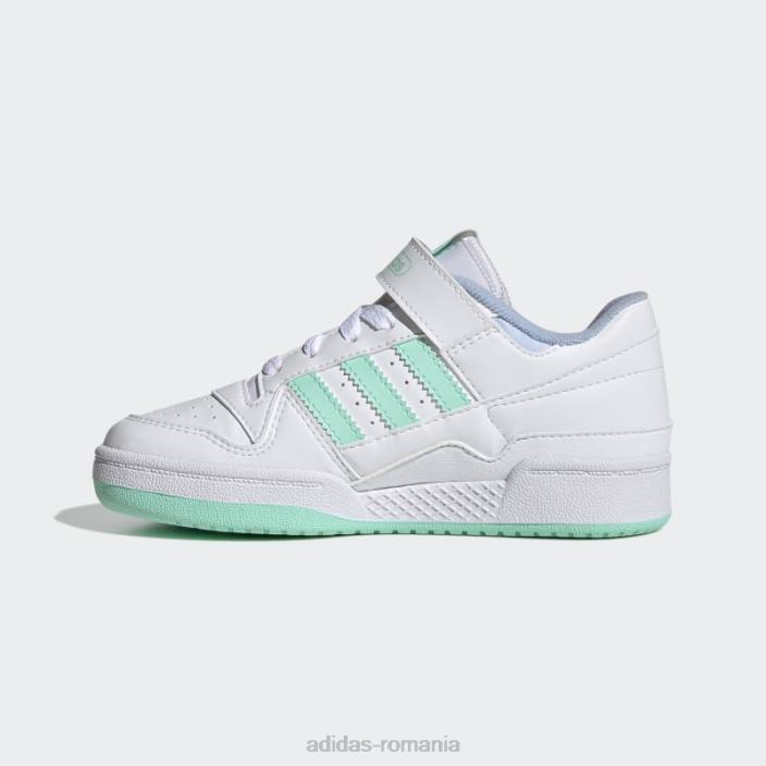 Adidas pantofi joase forum albastru alba copii zori alb/verde/albastru 2JBN17873