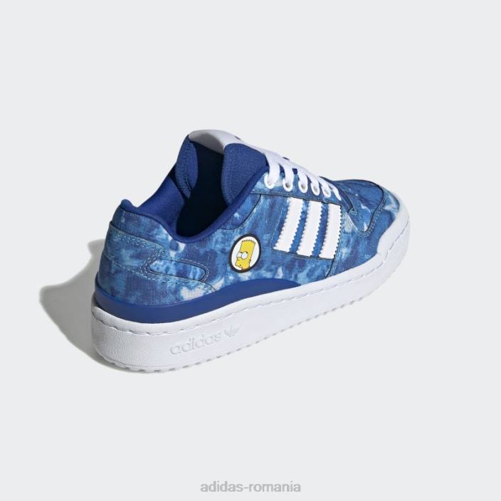Adidas pantofi joase forum albastru regal copii albastru regal/alb 2JBN11543