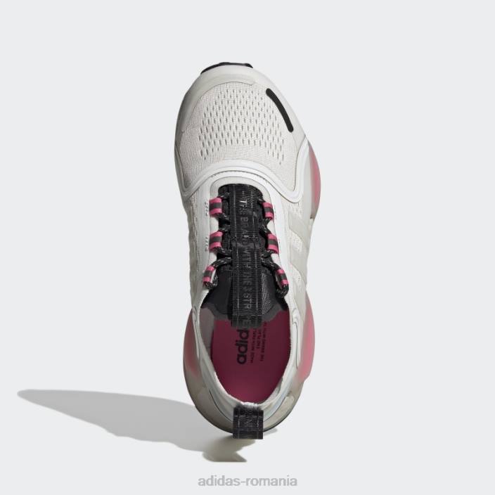 Adidas pantofi magenta fierbinte nmd-v3 copii alb/magenta 2JBN18209