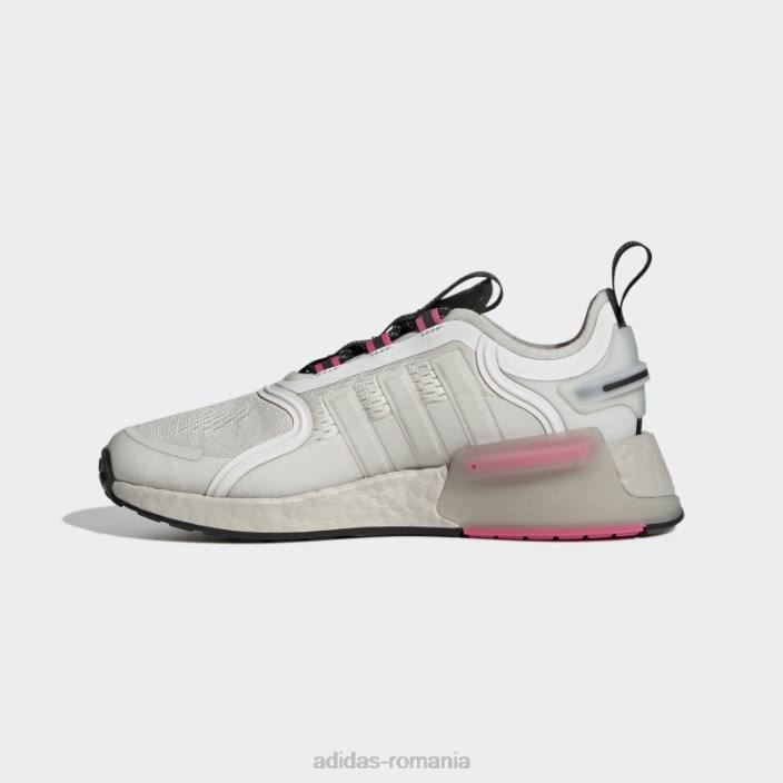 Adidas pantofi magenta fierbinte nmd-v3 copii alb/magenta 2JBN18209