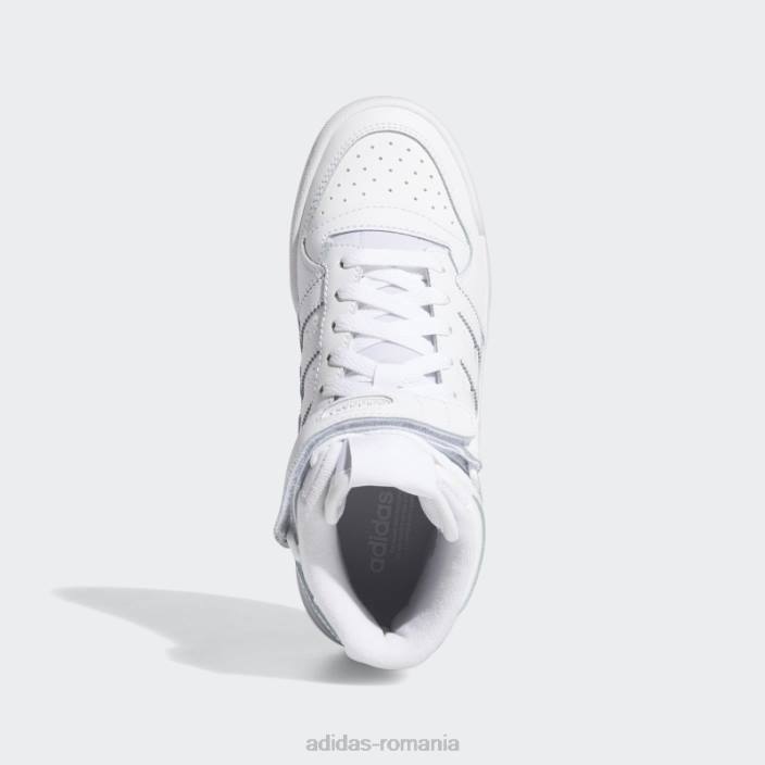 Adidas pantofi mijlocii forum alb fierbinte copii alb 2JBN11303