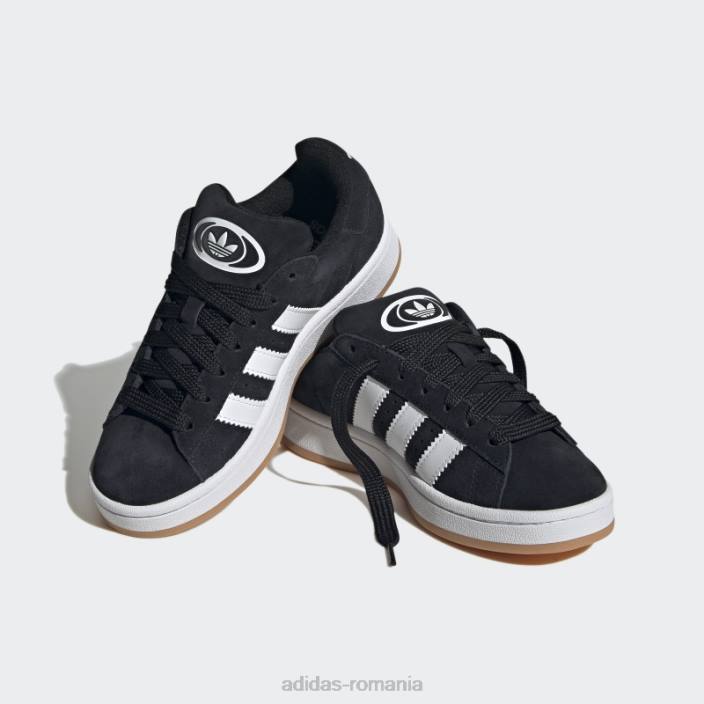 Adidas pantofi negri campus 00 adidas copii alb negru 2JBN11169