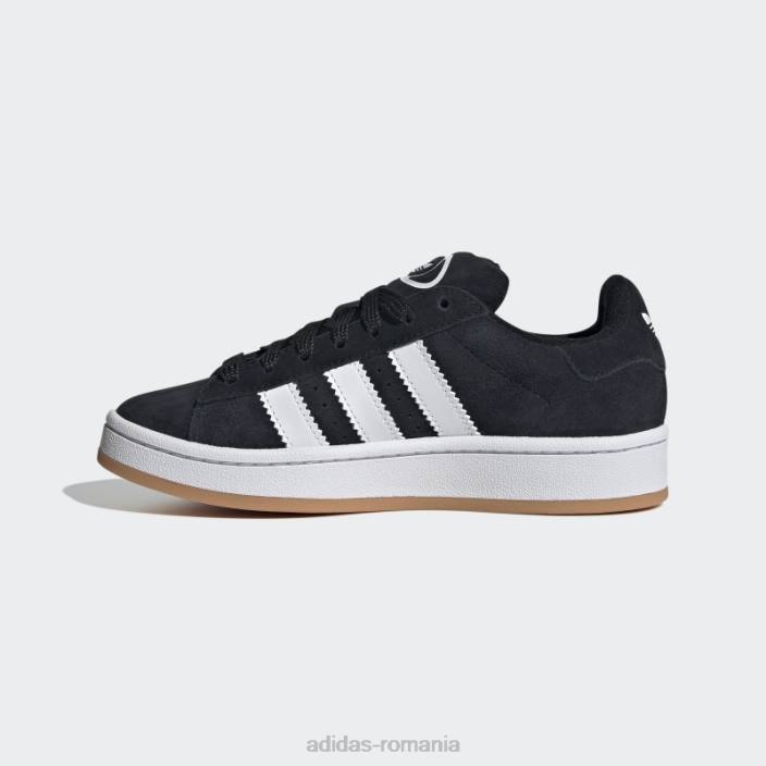 Adidas pantofi negri campus 00 adidas copii alb negru 2JBN11169