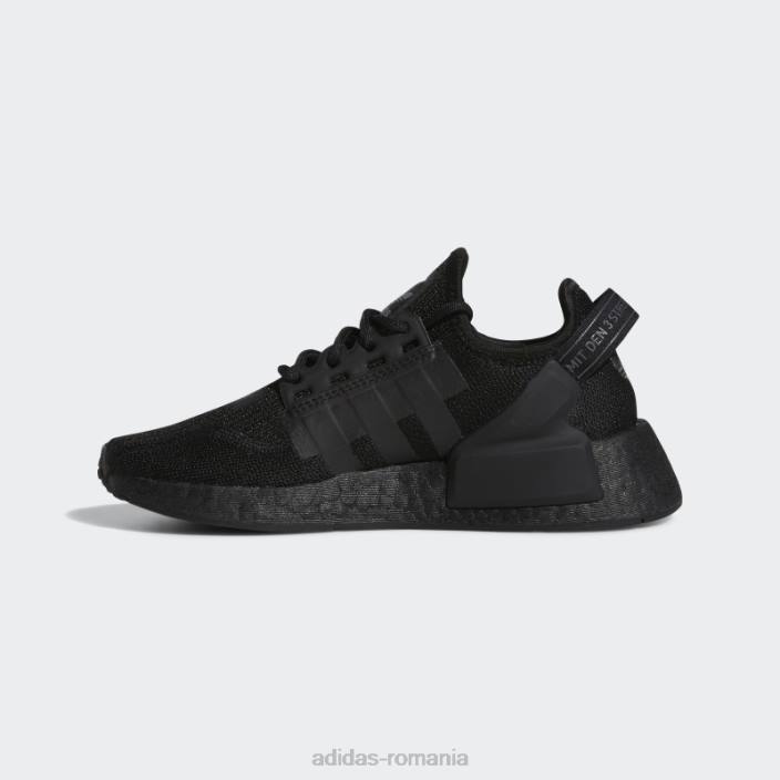 Adidas pantofi nmd-r1 v2 gri copii gri inchis 2JBN11388