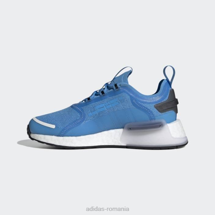 Adidas pantofi nmd-v3 albastru fierbinte copii alb/albastru 2JBN11477