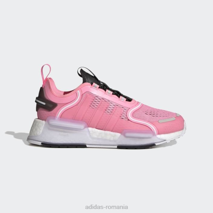 Adidas pantofi nmd-v3 beam pink copii fascicul roz/alb 2JBN11506