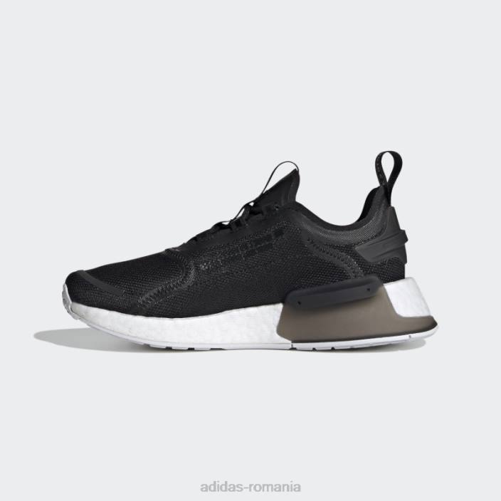 Adidas pantofi nmd-v3 fashion alb copii alb negru 2JBN18205