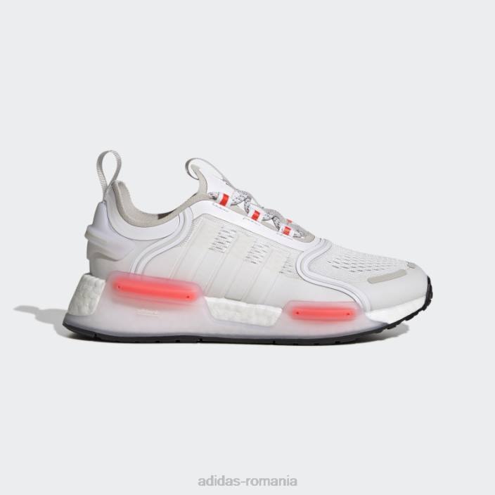 Adidas pantofi nmd-v3 roșii copii alb roșu 2JBN18196
