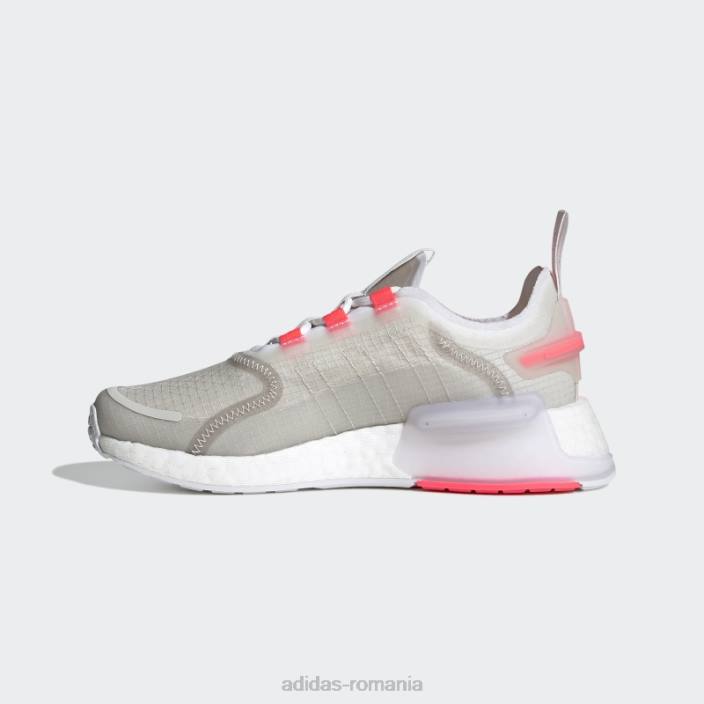Adidas pantofi nmd-v3 turbo copii gri/turbo 2JBN18217