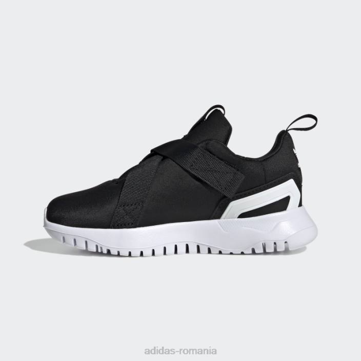 Adidas pantofi originali flex 2.0 negru adidas copii alb negru 2JBN18054