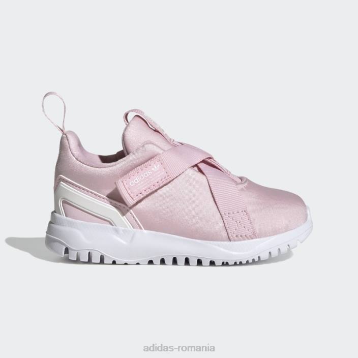 Adidas pantofi originali flex 2.0 roz copii roz/alb 2JBN17942