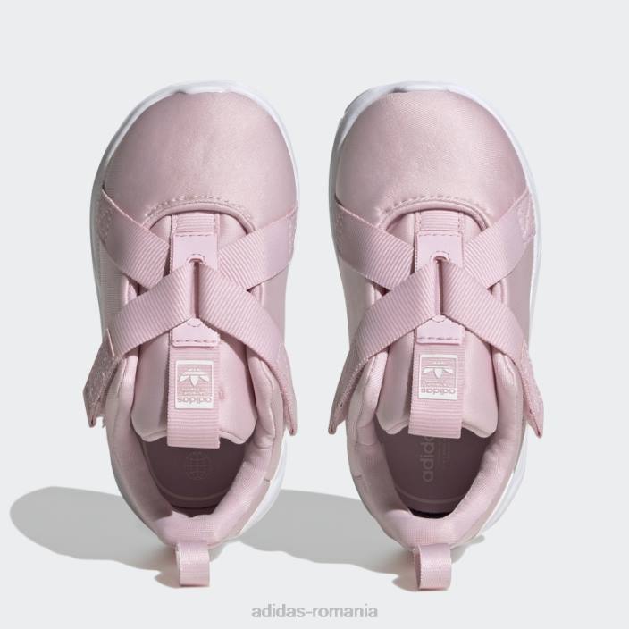 Adidas pantofi originali flex 2.0 roz copii roz/alb 2JBN17942