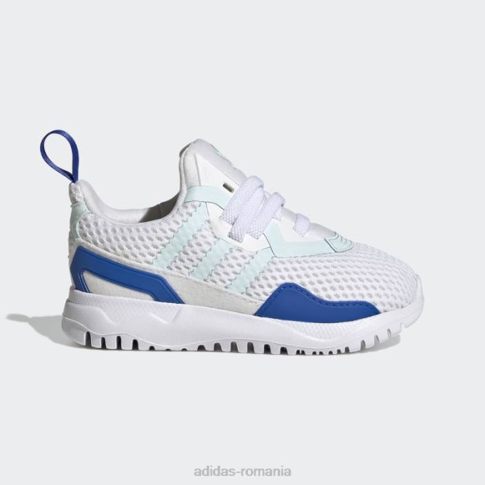 Adidas pantofi originali flex albastru copii pasăre alb/albastru/albastru 2JBN18269