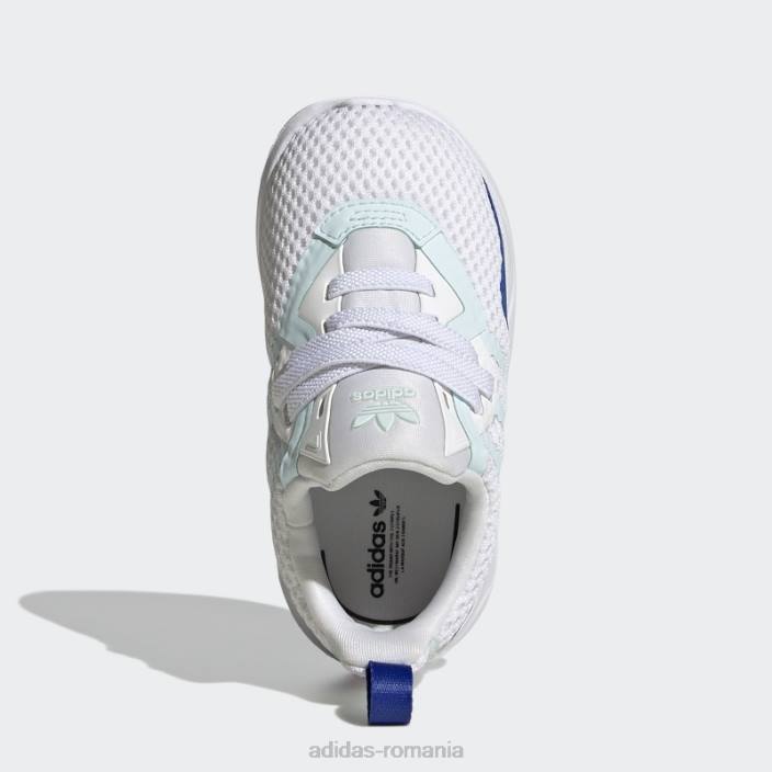 Adidas pantofi originali flex albastru copii pasăre alb/albastru/albastru 2JBN18269