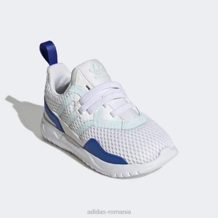 Adidas pantofi originali flex albastru copii pasăre alb/albastru/albastru 2JBN18269