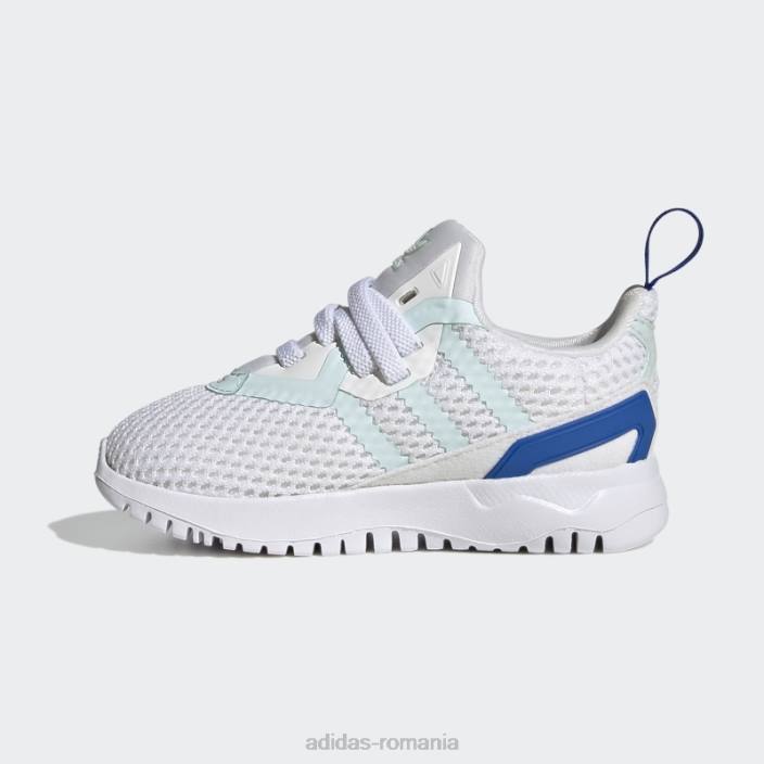 Adidas pantofi originali flex albastru copii pasăre alb/albastru/albastru 2JBN18269