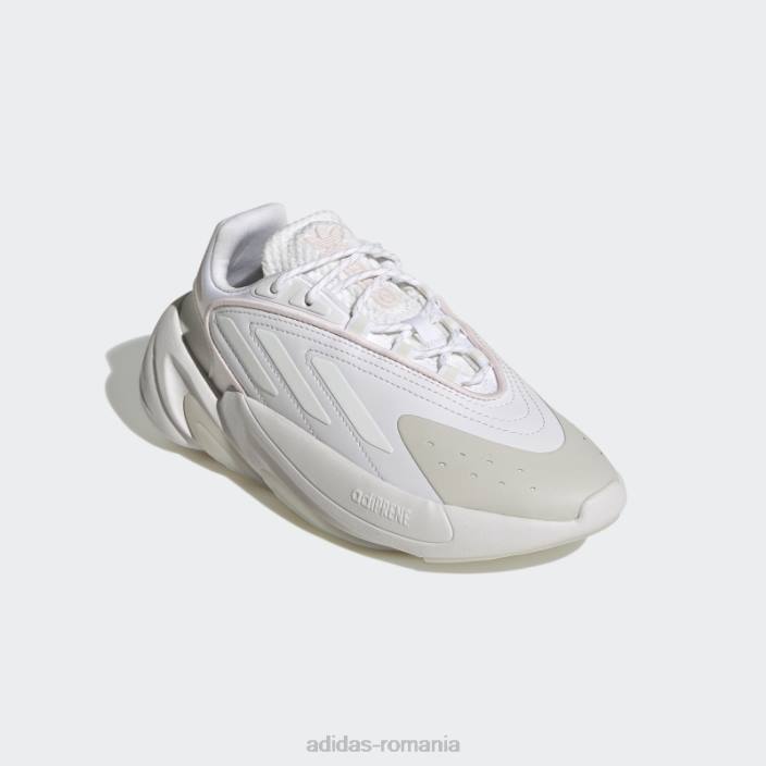 Adidas pantofi ozelia roz eleganti copii alb/gri/roz 2JBN18181