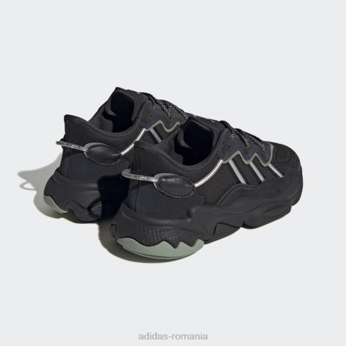 Adidas pantofi ozweego argintiu elegant copii negru argintiu 2JBN17887