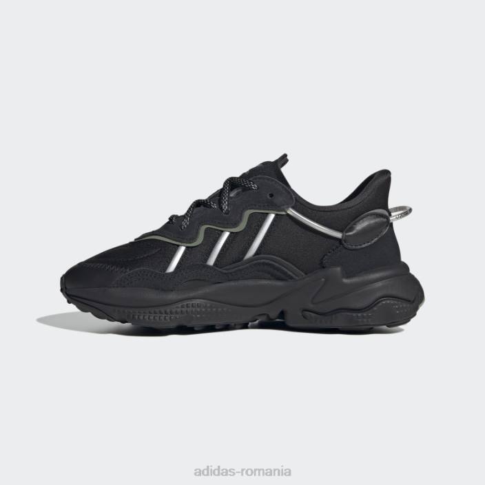 Adidas pantofi ozweego argintiu elegant copii negru argintiu 2JBN17887