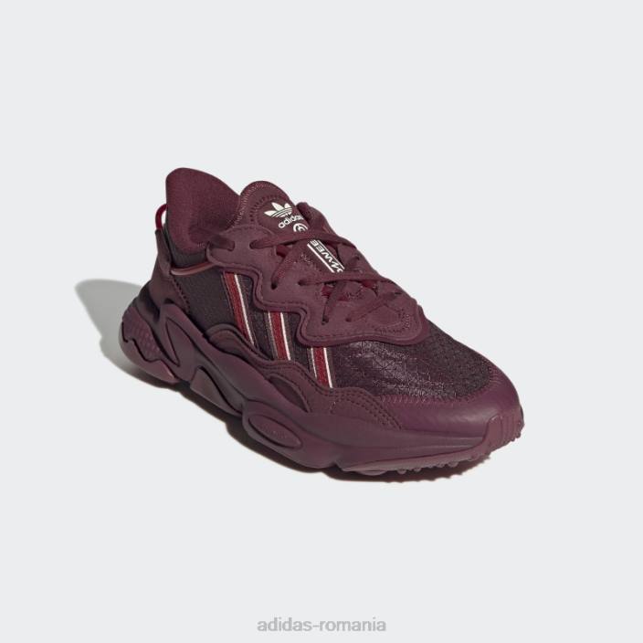 Adidas pantofi ozweego crimson copii purpuriu/alb/roșu victorie 2JBN18073