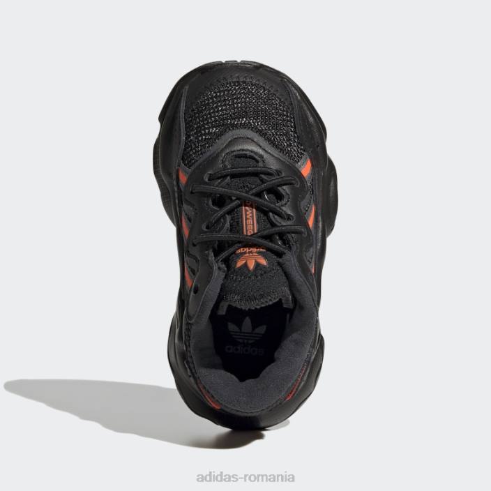 Adidas pantofi ozweego gri de modă copii negru/rosu/gri 2JBN18268