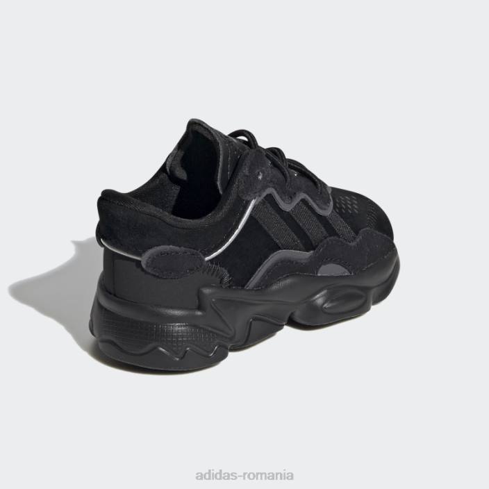 Adidas pantofi ozweego moda metalica copii negru/metalic 2JBN17748